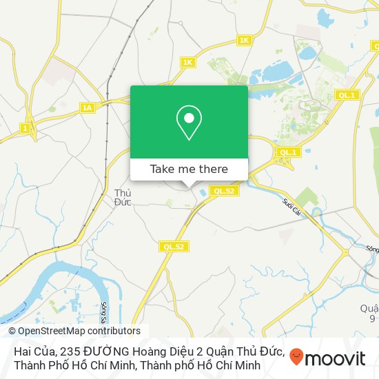 Bản đồ Hai Của, 235 ĐƯỜNG Hoàng Diệu 2 Quận Thủ Đức, Thành Phố Hồ Chí Minh