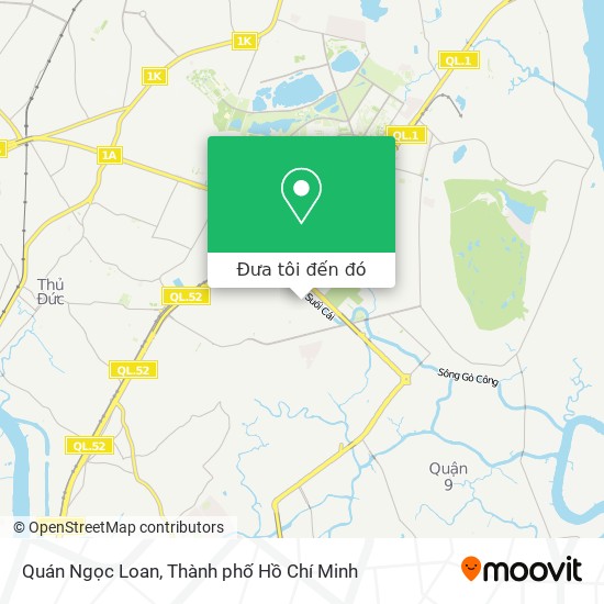 Bản đồ Quán Ngọc Loan