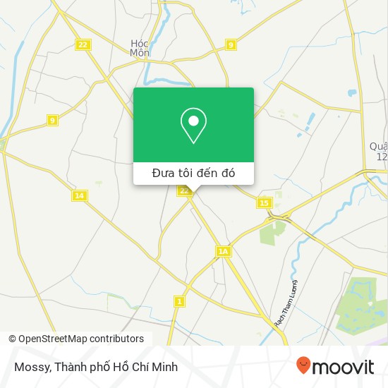 Bản đồ Mossy, 2C ĐƯỜNG Nguyễn Ảnh Thủ Quận 12, Thành Phố Hồ Chí Minh