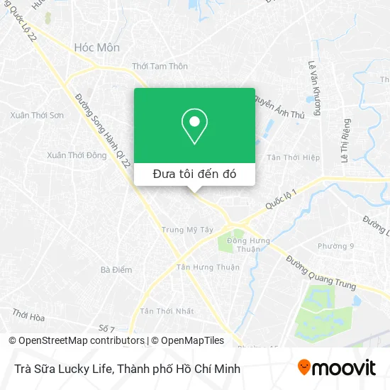 Bản đồ Trà Sữa Lucky Life
