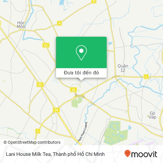 Bản đồ Lani House Milk Tea, Tân Chánh Hiệp 33 Quận 12, Thành Phố Hồ Chí Minh