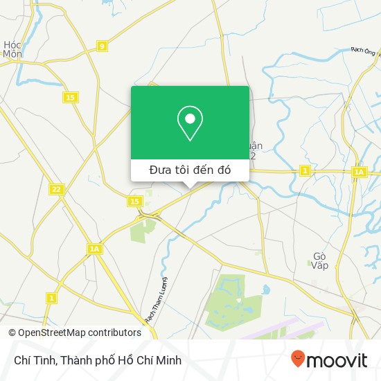 Bản đồ Chí Tình, TTH 22 Quận 12, Thành Phố Hồ Chí Minh