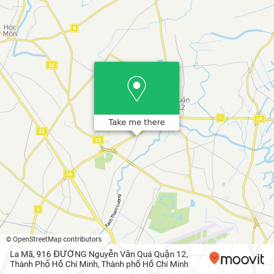 Bản đồ La Mã, 916 ĐƯỜNG Nguyễn Văn Quá Quận 12, Thành Phố Hồ Chí Minh