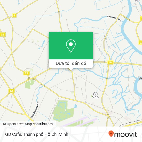 Bản đồ GD Cafe, 1179 ĐƯỜNG Lê Đức Thọ Quận Gò Vấp, Thành Phố Hồ Chí Minh