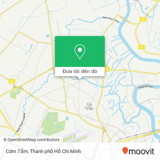 Bản đồ Cơm Tấm, ĐƯỜNG Thống Nhất Quận Gò Vấp, Thành Phố Hồ Chí Minh