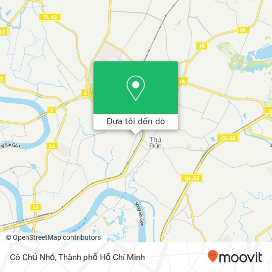 Bản đồ Cô Chủ Nhỏ, 237 ĐƯỜNG Linh Đông Quận Thủ Đức, Thành Phố Hồ Chí Minh