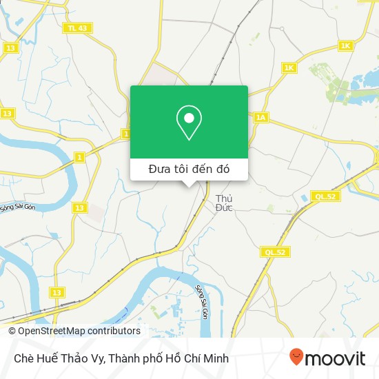 Bản đồ Chè Huế Thảo Vy, 7 ĐƯỜNG Số 35 Quận Thủ Đức, Thành Phố Hồ Chí Minh