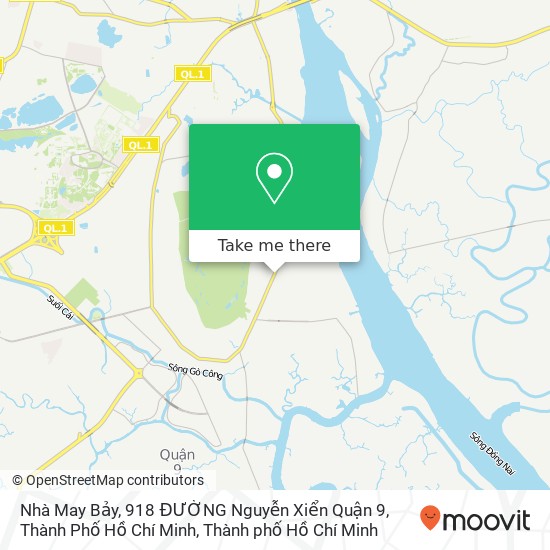 Bản đồ Nhà May Bảy, 918 ĐƯỜNG Nguyễn Xiển Quận 9, Thành Phố Hồ Chí Minh