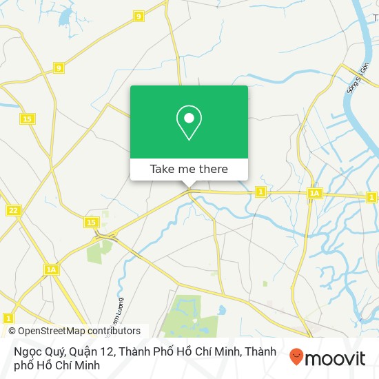 Bản đồ Ngọc Quý, Quận 12, Thành Phố Hồ Chí Minh