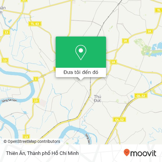 Bản đồ Thiên Ân, 109 ĐƯỜNG Tam Hà Quận Thủ Đức, Thành Phố Hồ Chí Minh