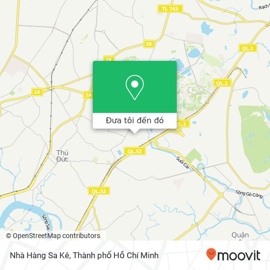 Bản đồ Nhà Hàng Sa Kê, ĐƯỜNG Linh Trung Quận Thủ Đức, Thành Phố Hồ Chí Minh