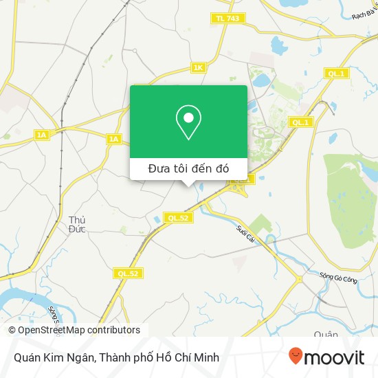 Bản đồ Quán Kim Ngân, ĐƯỜNG Số 16 Quận Thủ Đức, Thành Phố Hồ Chí Minh