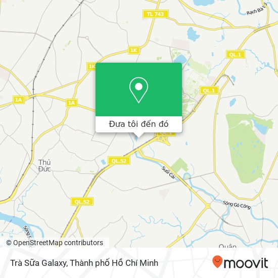 Bản đồ Trà Sữa Galaxy, 76 ĐƯỜNG Số 17 Quận Thủ Đức, Thành Phố Hồ Chí Minh
