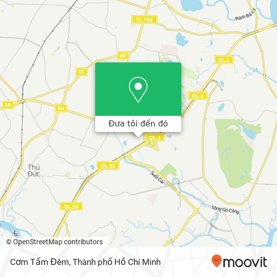 Bản đồ Cơm Tấm Đêm, ĐƯỜNG Số 18 Quận Thủ Đức, Thành Phố Hồ Chí Minh