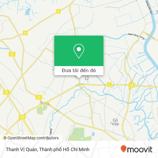 Bản đồ Thanh Vị Quán, HT 37 Quận 12, Thành Phố Hồ Chí Minh
