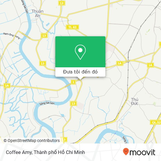 Bản đồ Coffee Amy, 793 13 Quận Thủ Đức, Thành Phố Hồ Chí Minh