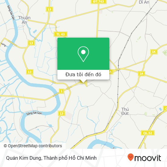 Bản đồ Quán Kim Dung, 41 ĐƯỜNG Gò Dưa Quận Thủ Đức, Thành Phố Hồ Chí Minh