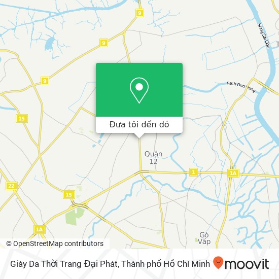 Bản đồ Giày Da Thời Trang Đại Phát, ĐƯỜNG Lê Văn Khương Quận 12, Thành Phố Hồ Chí Minh