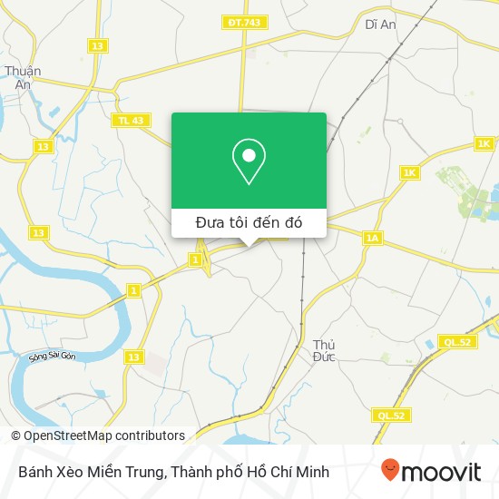 Bản đồ Bánh Xèo Miền Trung, 256 ĐƯỜNG Gò Dưa Quận Thủ Đức, Thành Phố Hồ Chí Minh