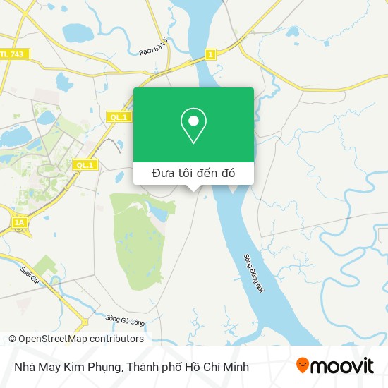 Bản đồ Nhà May Kim Phụng