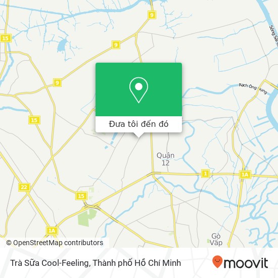Bản đồ Trà Sữa Cool-Feeling, ĐƯỜNG Nguyễn Thị Đặng Quận 12, Thành Phố Hồ Chí Minh