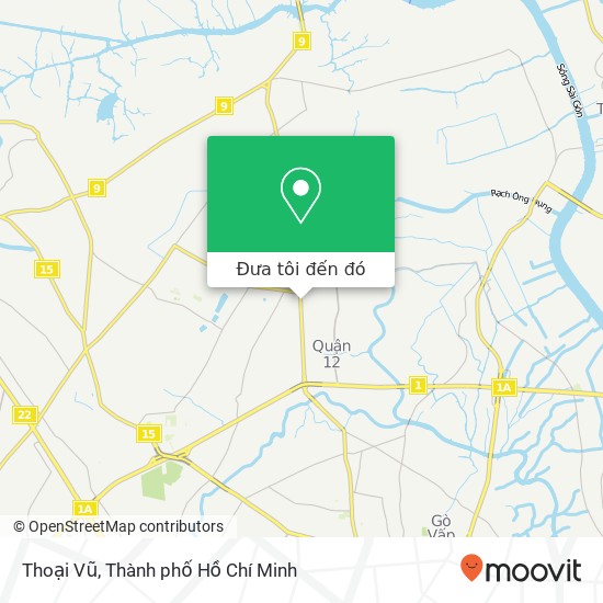 Bản đồ Thoại Vũ, ĐƯỜNG Lê Văn Khương Quận 12, Thành Phố Hồ Chí Minh