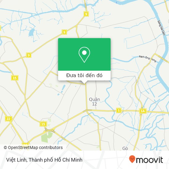 Bản đồ Việt Linh, 13A ĐƯỜNG Nguyễn Ảnh Thủ Quận 12, Thành Phố Hồ Chí Minh