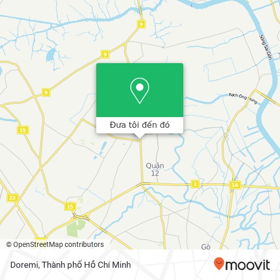 Bản đồ Doremi, ĐƯỜNG Lê Văn Khương Quận 12, Thành Phố Hồ Chí Minh