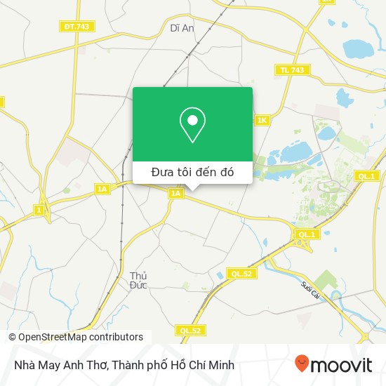 Bản đồ Nhà May Anh Thơ, ĐƯỜNG Số 4 Quận Thủ Đức, Thành Phố Hồ Chí Minh