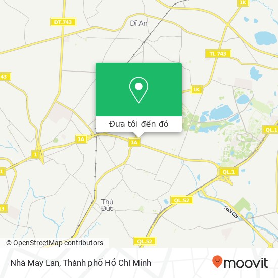 Bản đồ Nhà May Lan, ĐƯỜNG Số 4 Quận Thủ Đức, Thành Phố Hồ Chí Minh
