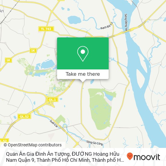 Bản đồ Quán Ăn Gia Đình Ấn Tượng, ĐƯỜNG Hoàng Hữu Nam Quận 9, Thành Phố Hồ Chí Minh