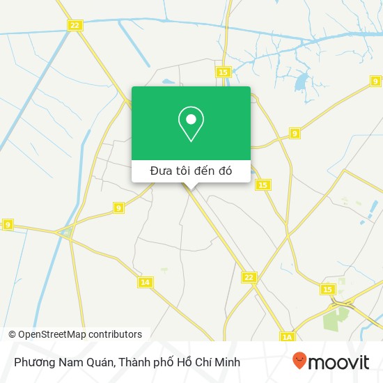 Bản đồ Phương Nam Quán, ĐƯỜNG Bà Triệu Huyện Hóc Môn, Thành Phố Hồ Chí Minh