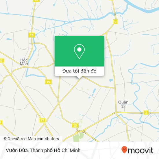 Bản đồ Vườn Dừa, 517 ĐƯỜNG Nguyễn Ảnh Thủ Quận 12, Thành Phố Hồ Chí Minh