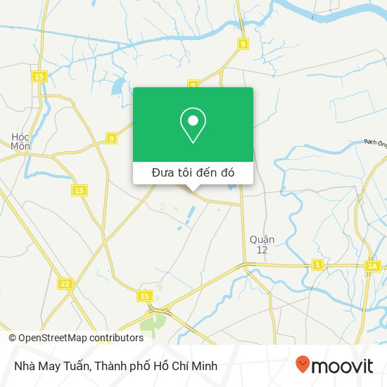 Bản đồ Nhà May Tuấn, ĐƯỜNG Nguyễn Ảnh Thủ Quận 12, Thành Phố Hồ Chí Minh