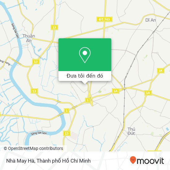 Bản đồ Nhà May Hà, HẺM 941 / 27 Tỉnh Lộ 43 Quận Thủ Đức, Thành Phố Hồ Chí Minh