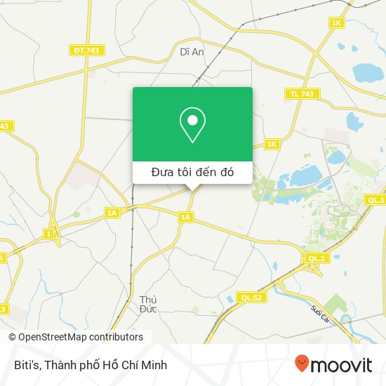 Bản đồ Biti's, 103 1K Quận Thủ Đức, Thành Phố Hồ Chí Minh