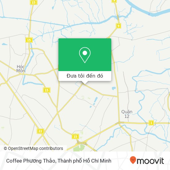 Bản đồ Coffee Phương Thảo, ĐƯỜNG Nguyễn Ảnh Thủ Quận 12, Thành Phố Hồ Chí Minh
