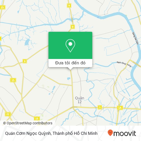 Bản đồ Quán Cơm Ngọc Quỳnh, 570 ĐƯỜNG Lê Văn Khương Quận 12, Thành Phố Hồ Chí Minh