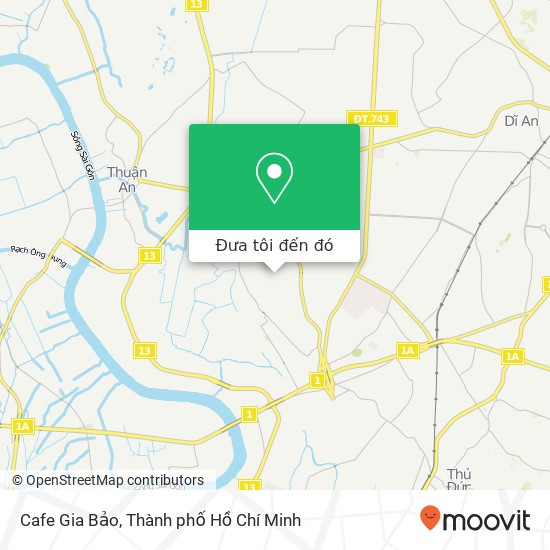 Bản đồ Cafe Gia Bảo, ĐƯỜNG Ngô Chí Quốc Quận Thủ Đức, Thành Phố Hồ Chí Minh