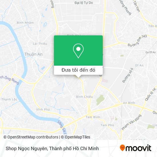 Bản đồ Shop Ngọc Nguyên