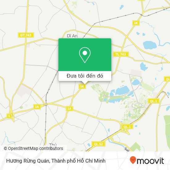 Bản đồ Hương Rừng Quán, 272 1K Quận Thủ Đức, Thành Phố Hồ Chí Minh