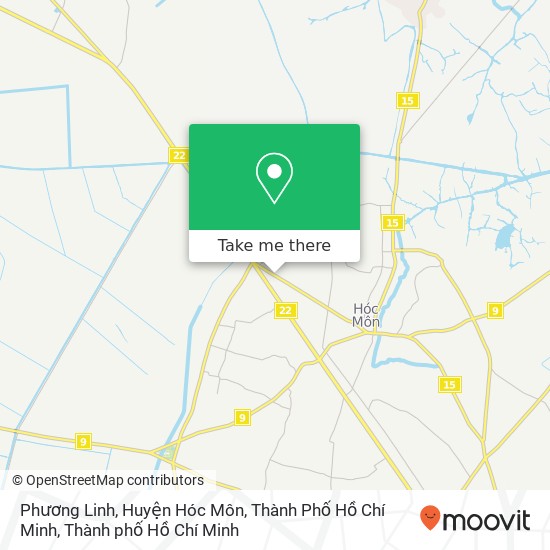 Bản đồ Phương Linh, Huyện Hóc Môn, Thành Phố Hồ Chí Minh