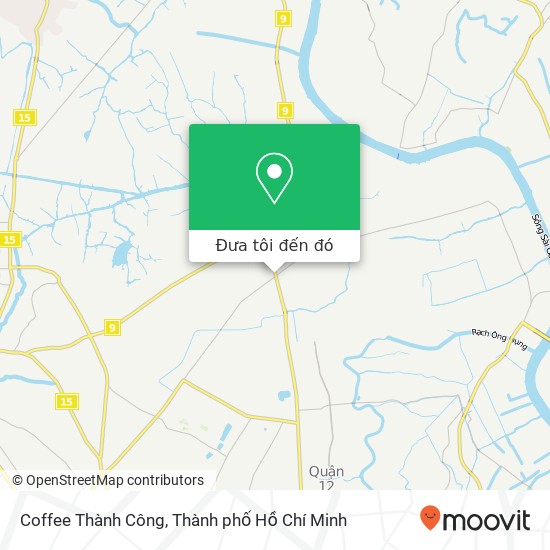 Bản đồ Coffee Thành Công, ĐƯỜNG Lê Văn Khương Huyện Hóc Môn, Thành Phố Hồ Chí Minh
