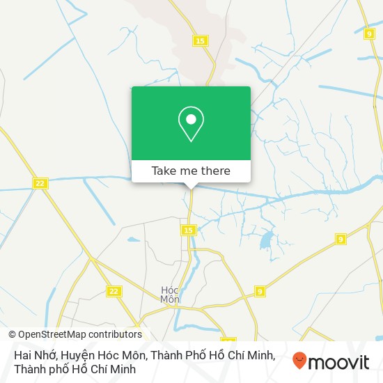 Bản đồ Hai Nhớ, Huyện Hóc Môn, Thành Phố Hồ Chí Minh
