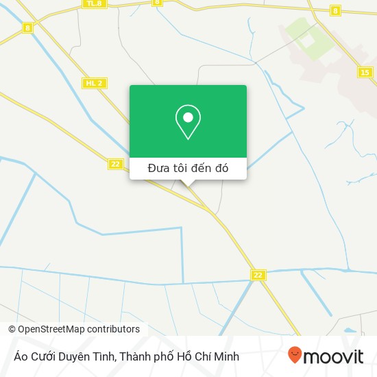 Bản đồ Áo Cưới Duyên Tình, Hương Lộ 2 Huyện Củ Chi, Thành Phố Hồ Chí Minh