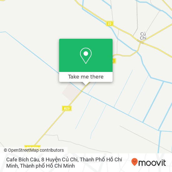Bản đồ Cafe Bích Câu, 8 Huyện Củ Chi, Thành Phố Hồ Chí Minh