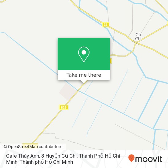 Bản đồ Cafe Thúy Anh, 8 Huyện Củ Chi, Thành Phố Hồ Chí Minh