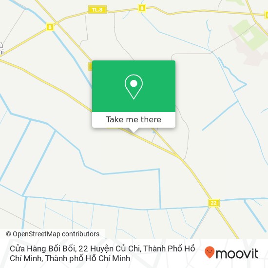 Bản đồ Cửa Hàng Bối Bối, 22 Huyện Củ Chi, Thành Phố Hồ Chí Minh