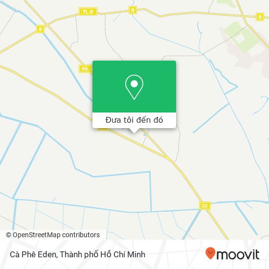 Bản đồ Cà Phê Eden, ĐƯỜNG Số 79 Huyện Củ Chi, Thành Phố Hồ Chí Minh