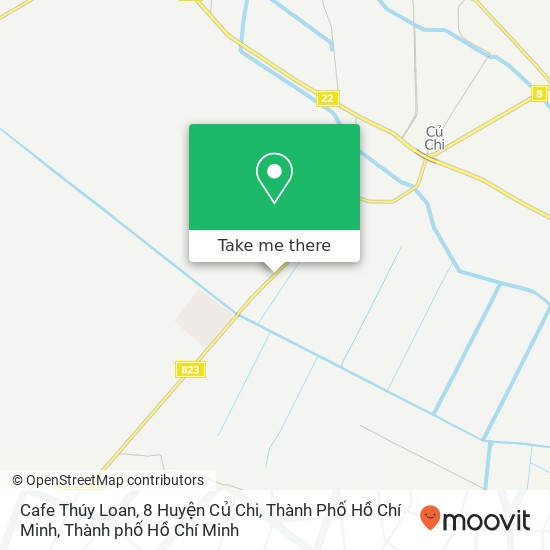 Bản đồ Cafe Thúy Loan, 8 Huyện Củ Chi, Thành Phố Hồ Chí Minh